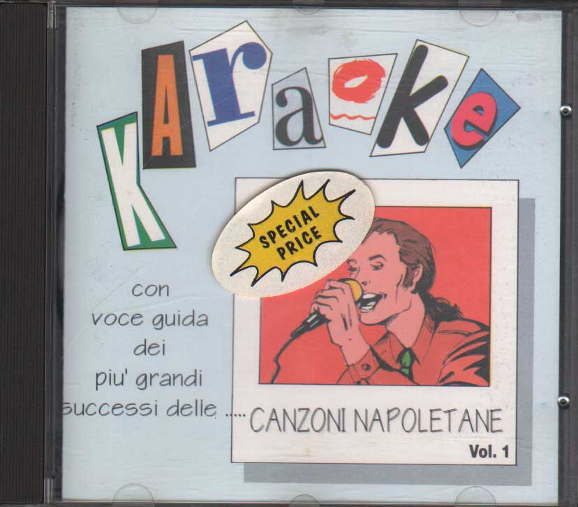 Karaoke, Canzoni Napoletane Vol. 1 CD Jewel Box Various