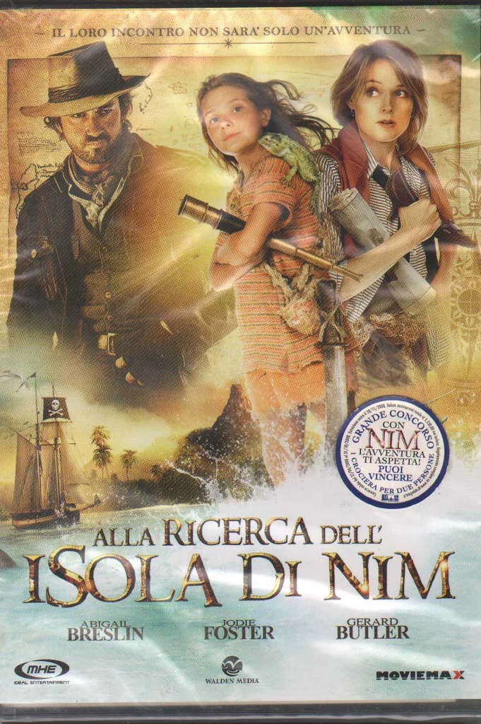 Alla Ricerca Dell'Isola Di Nim DVD Flackett, Levin / Sigillato 8032442216918