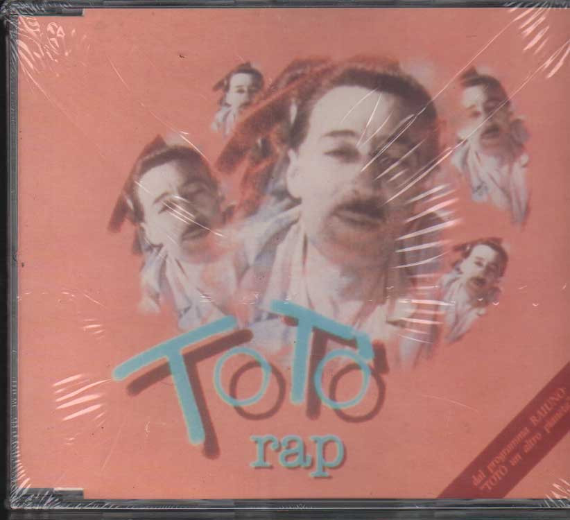 Totò Rap CD's Singolo Jewel Box Piero Montanari