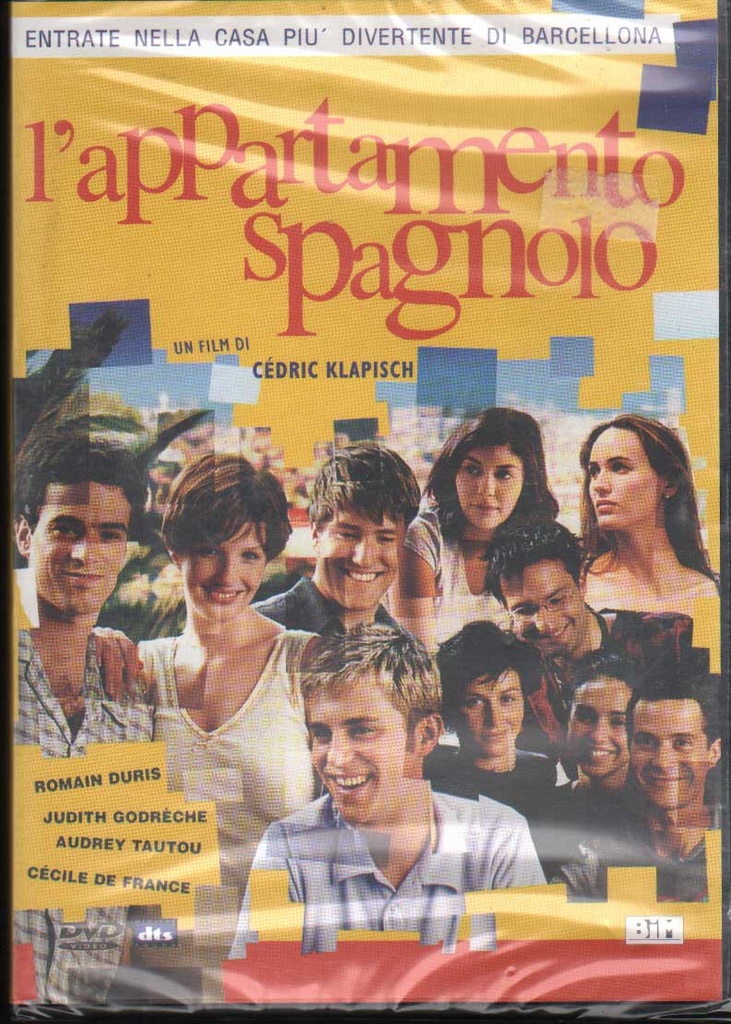 L'Appartamento Spagnolo DVD Cedric Klapisch / Sigillato 8032807011318