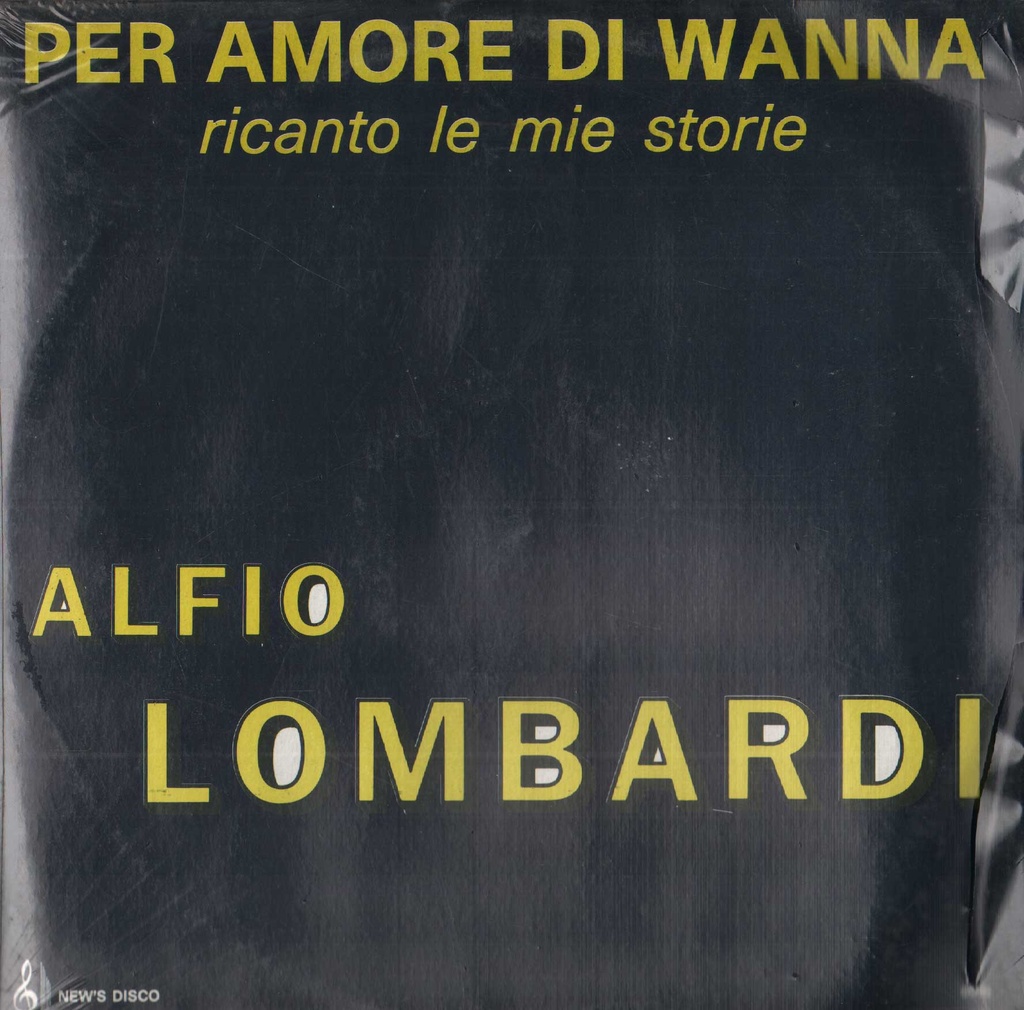 Per Amore Di Wanna Lp 33 Giri Alfio Lombardi