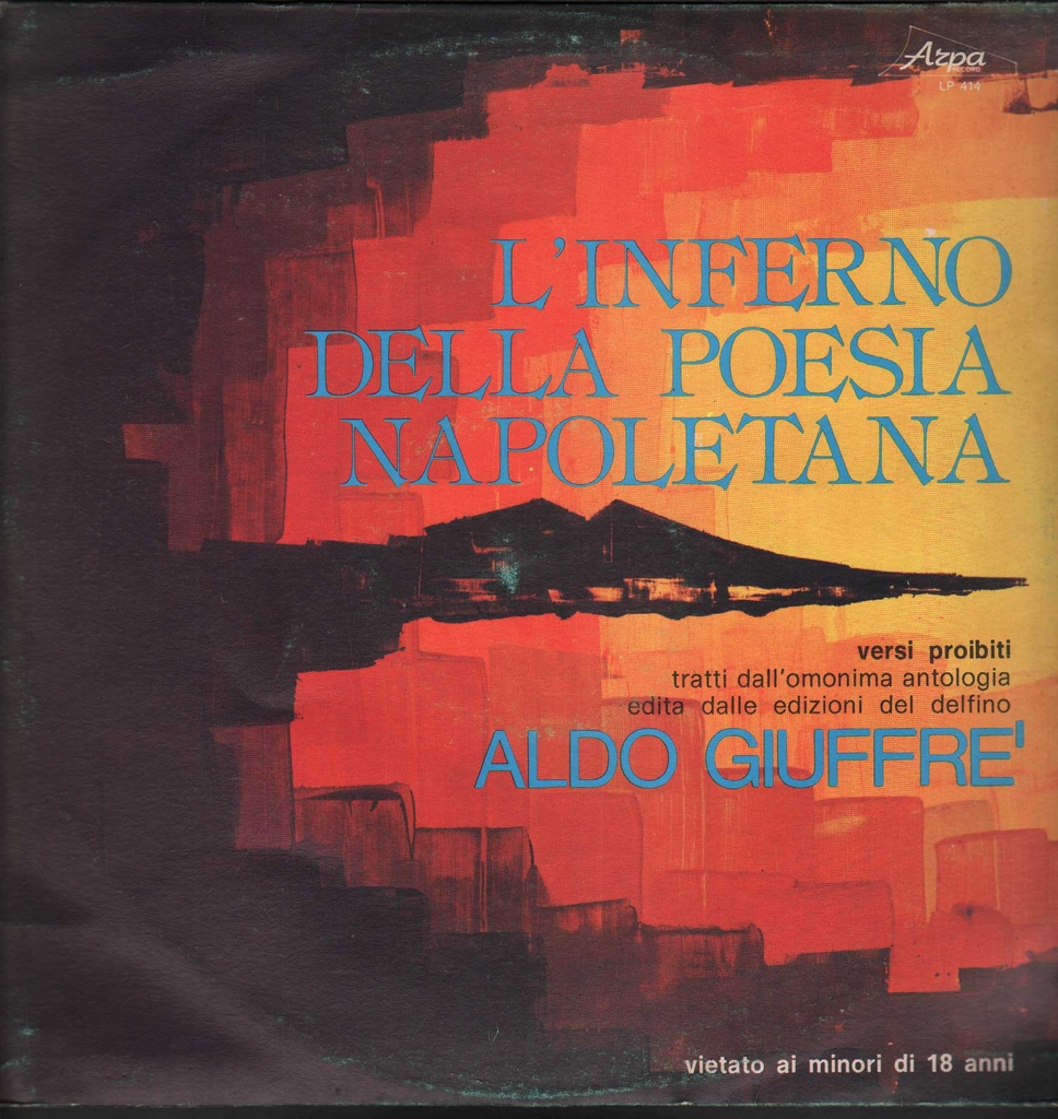 L' Inferno Della Poesia Napoletana Lp 33 Giri Aldo Giuffre'