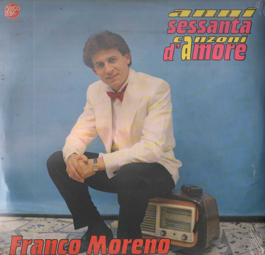Anni Sessanta Canzoni D'Amore Lp 33 Giri Franco Moreno