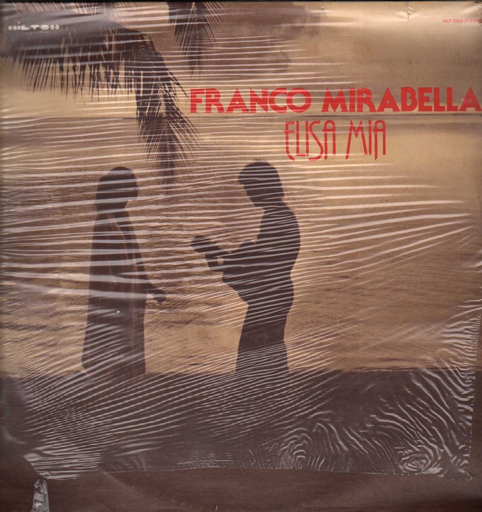 Elisa Mia Lp 33 Giri Franco Mirabella