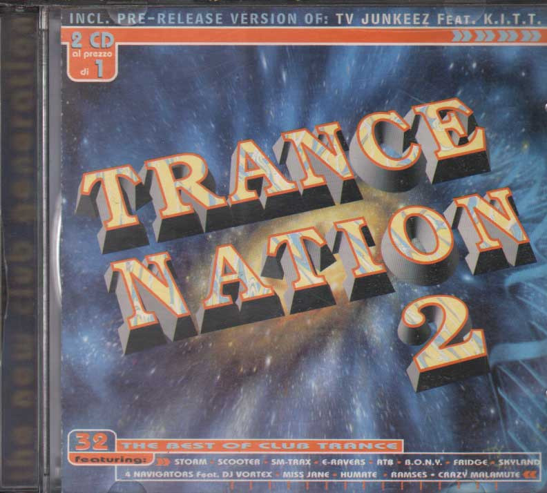 Trance Nation 2 2 CD Jewel Box Claudio Diva