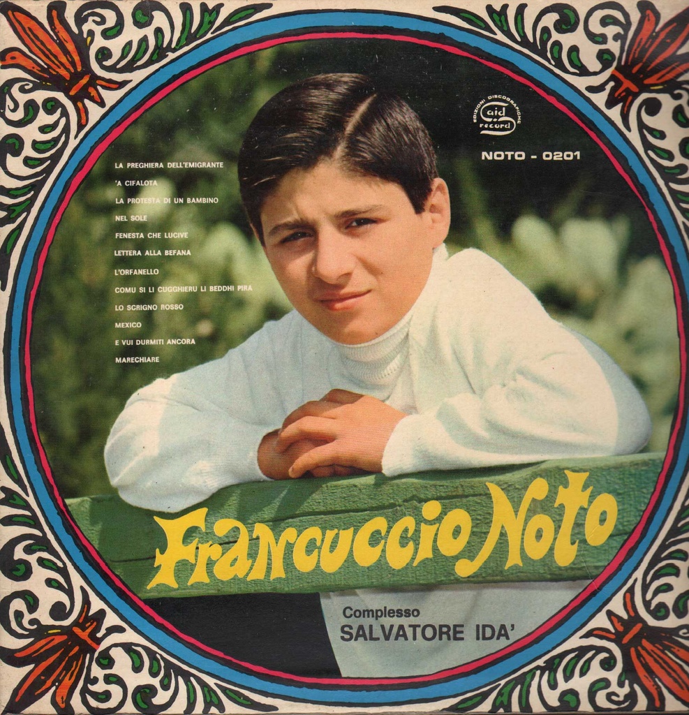 Omonimo / Same Lp 33 Giri Francuccio Noto, Complesso Salvatore Idà