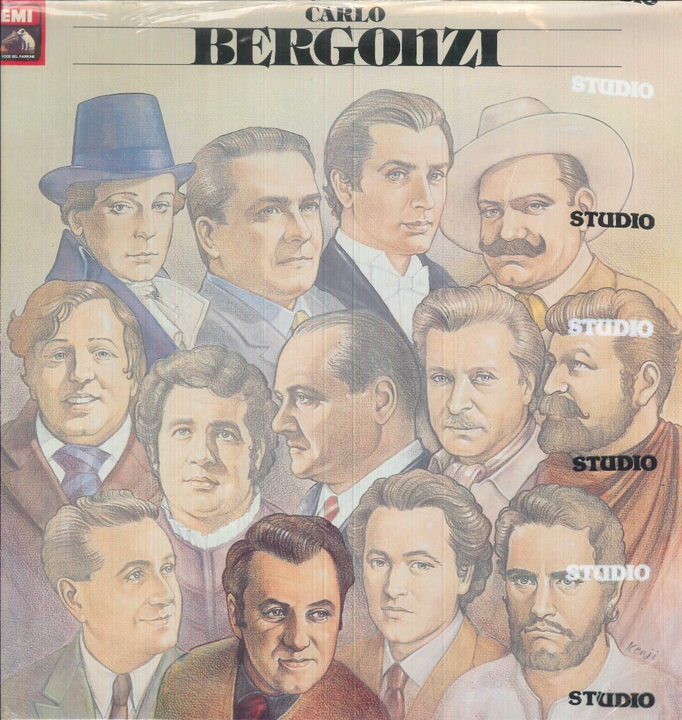I Grandi Tenori Vol.12 Lp 33 Giri Carlo Bergonzi