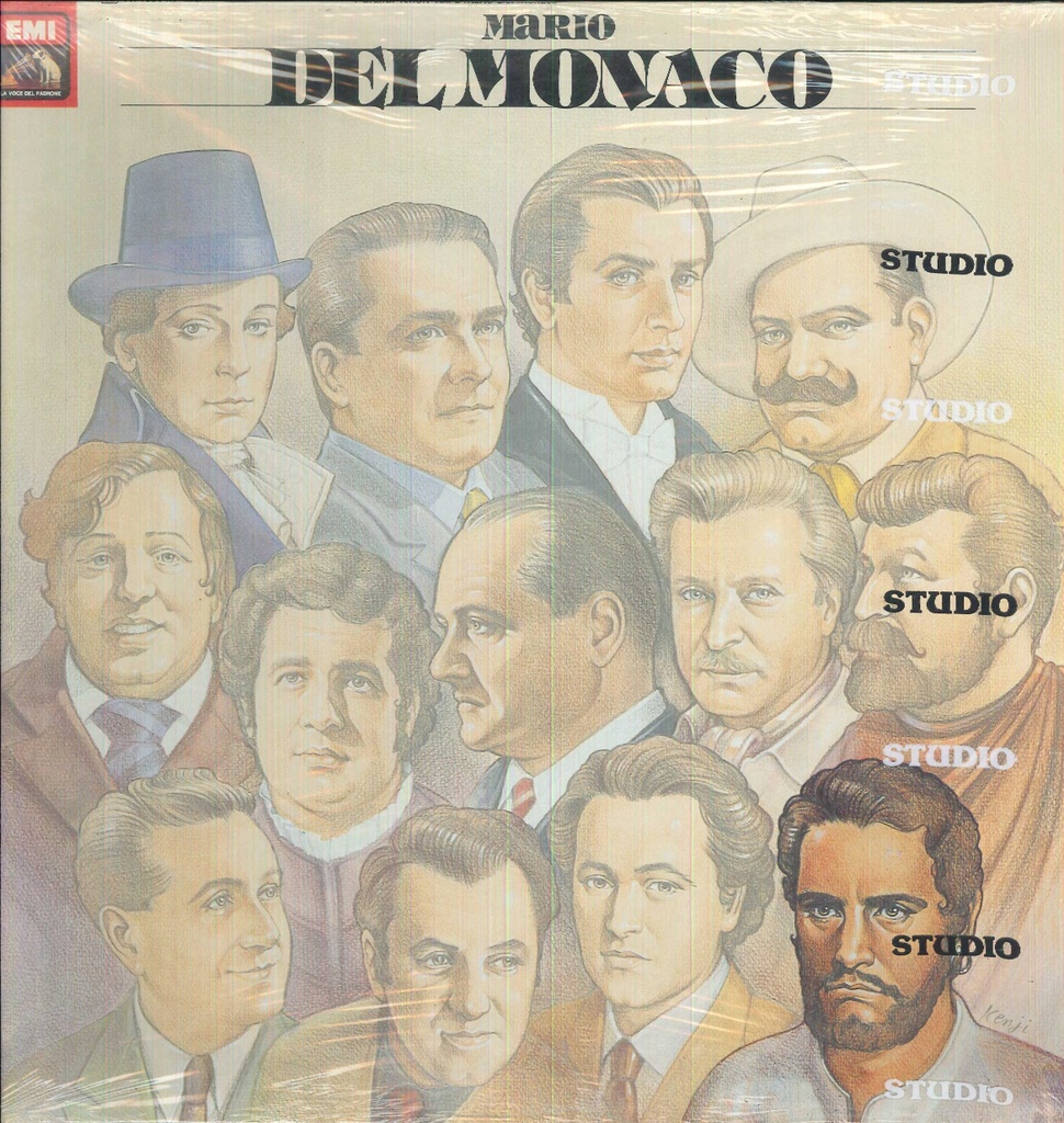 I Grandi Tenori Vol.2 Lp 33 Giri Mario del Monaco