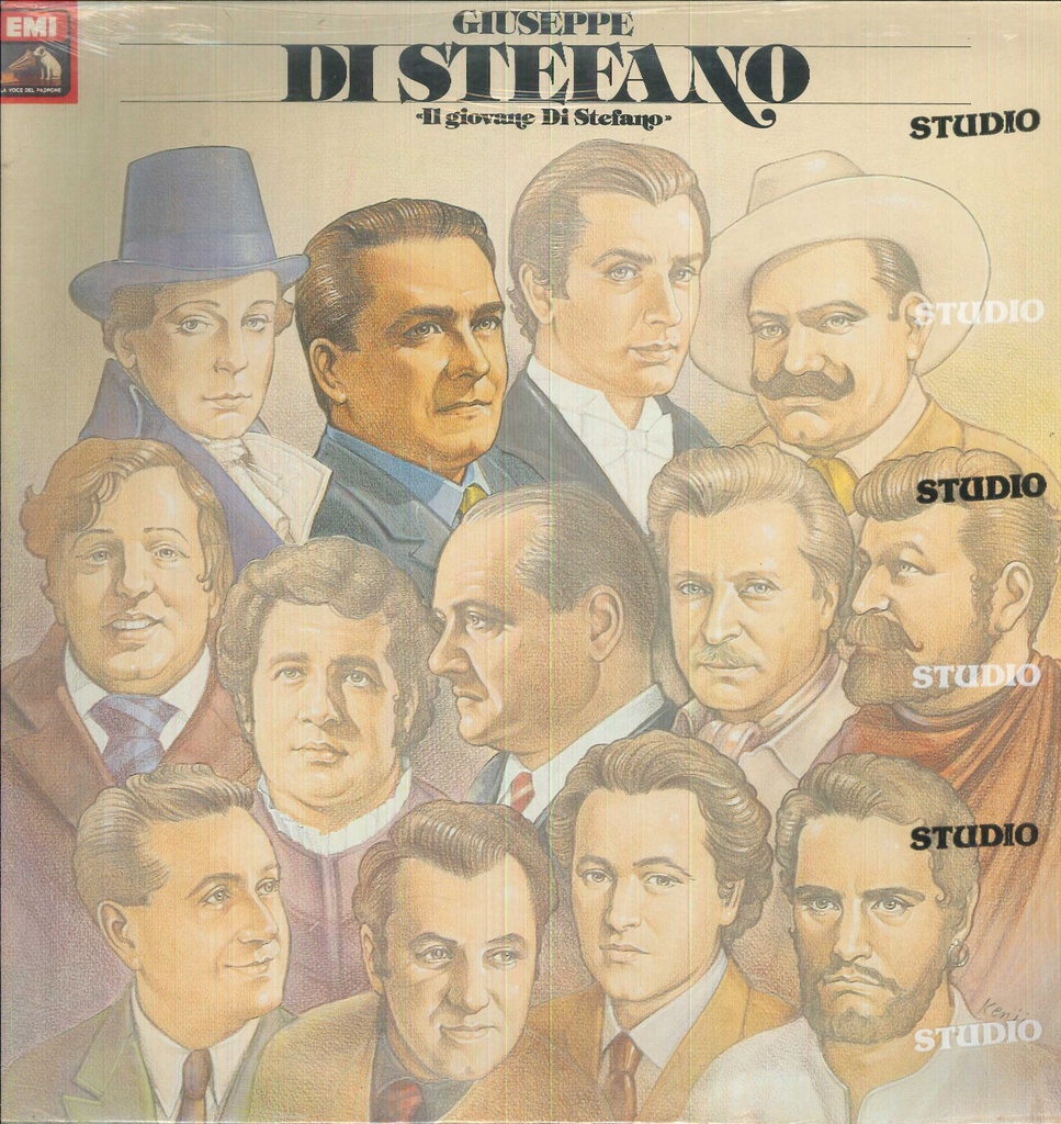 I Grandi Tenori Vol.9 Lp 33 Giri Giuseppe di Stefano