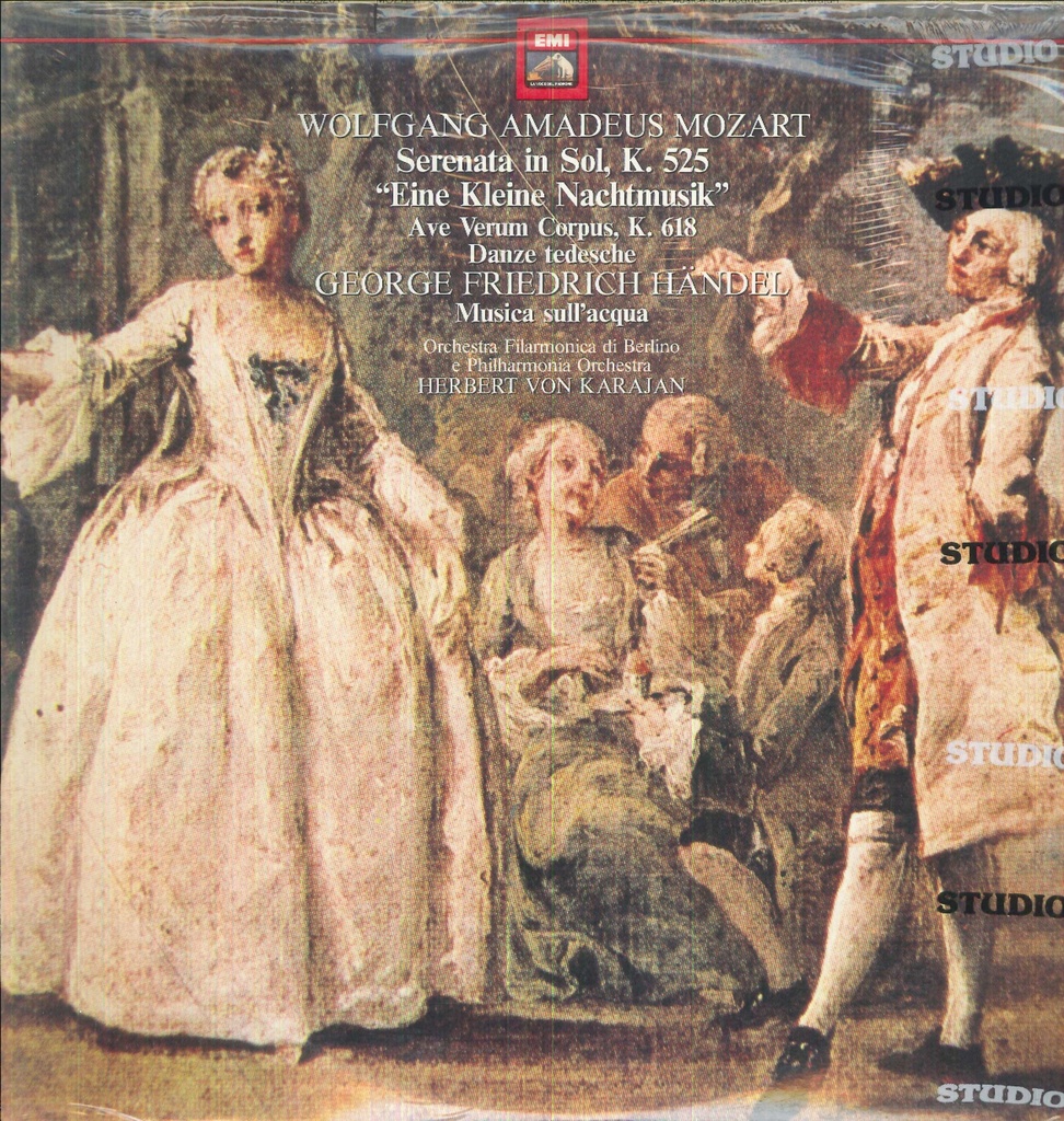 Serenata In Sol K.525, Musica Sull' Acqua Lp 33 Giri Mozart, Handel