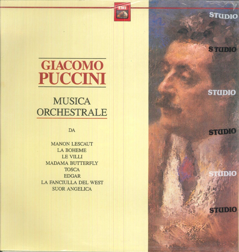 Musica Orchestrale Lp 33 Giri Giacomo Puccini