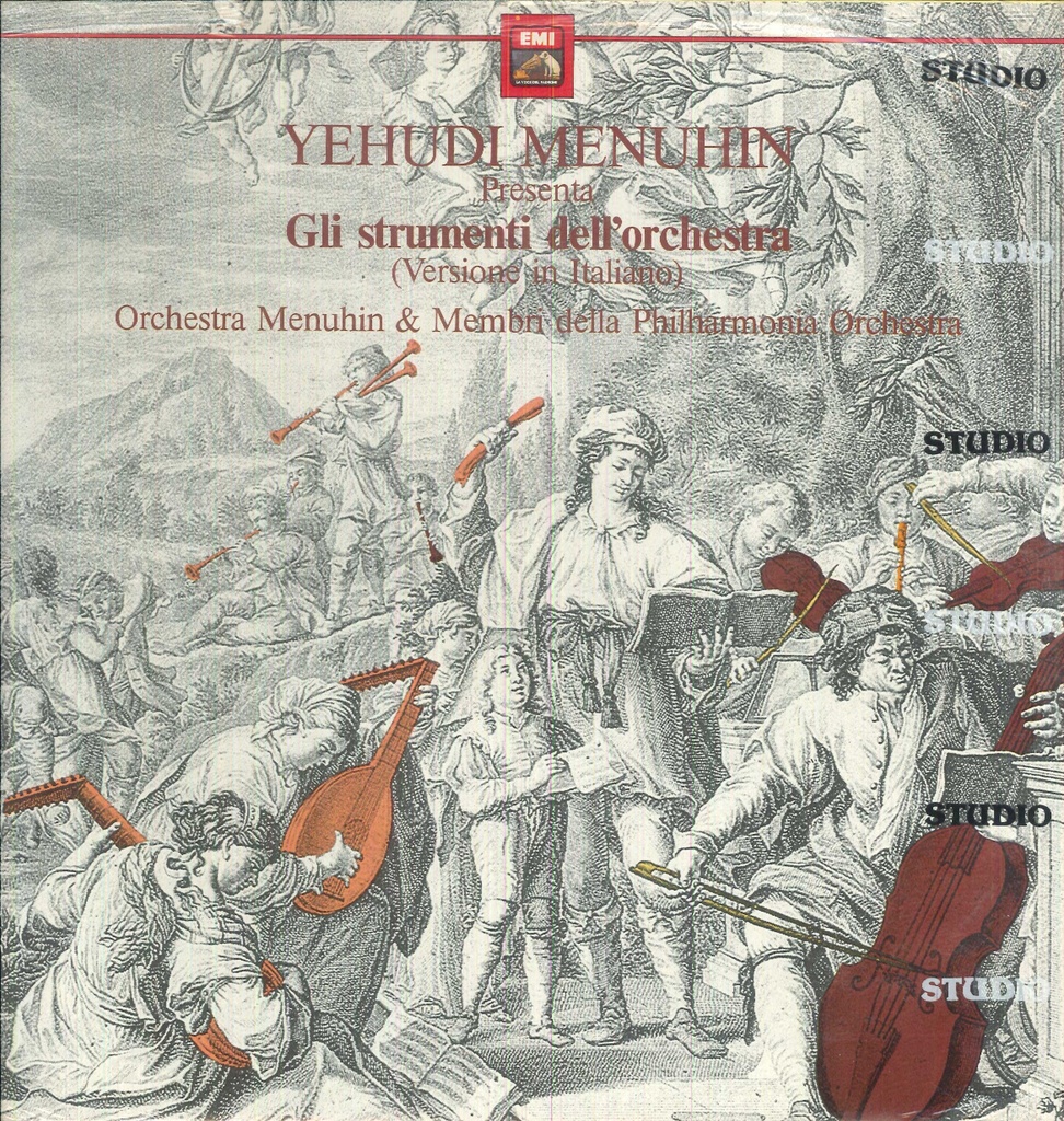 Gli Strumenti Dell'Orchestra (Verione Italiano ) Lp 33 Giri Yehudi Menuhin