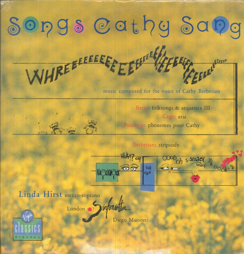 Songs Cathy Sang Lp 33 Giri Hirst, Masson