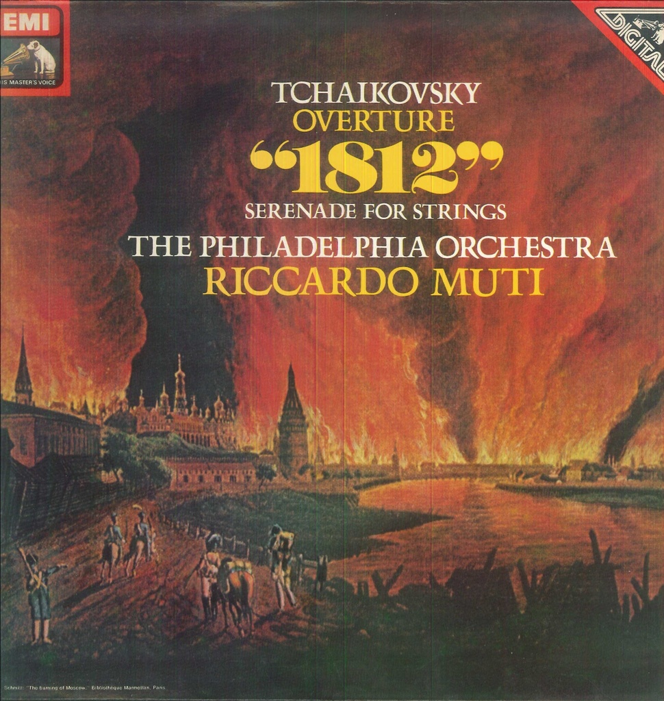 Overture 1812 - Serenade For Strings Lp 33 Giri Tchaikovsky, Muti