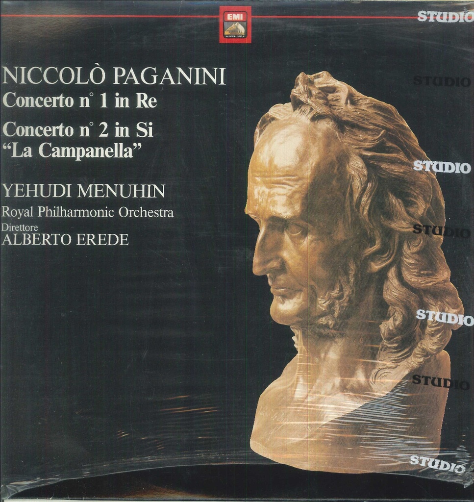 Concerto N. 1 In Re, N. 2 In Si (La Campanella) Lp 33 Giri Paganini, Menuhin