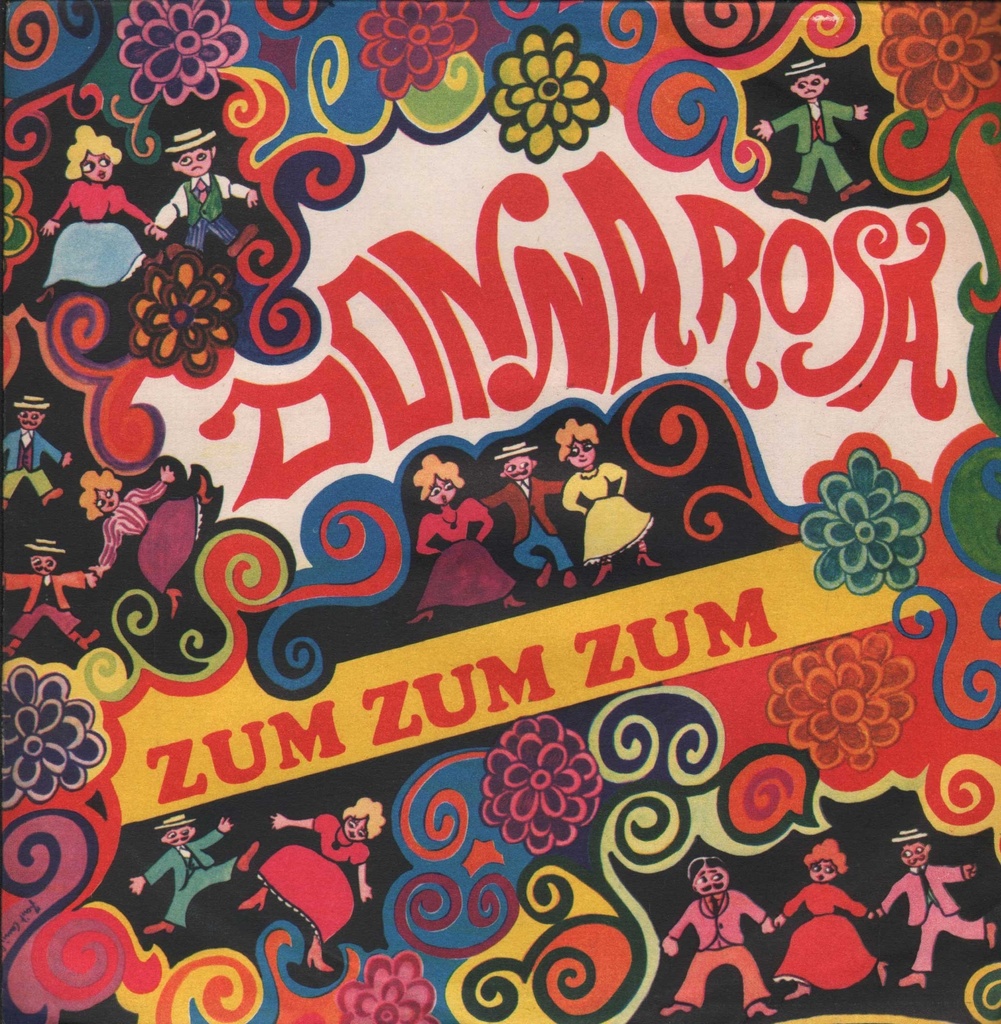 Donna Rosa / Zum Zum Zum Vinile 45 giri 7" Monica E I Melody, Clem Sacco