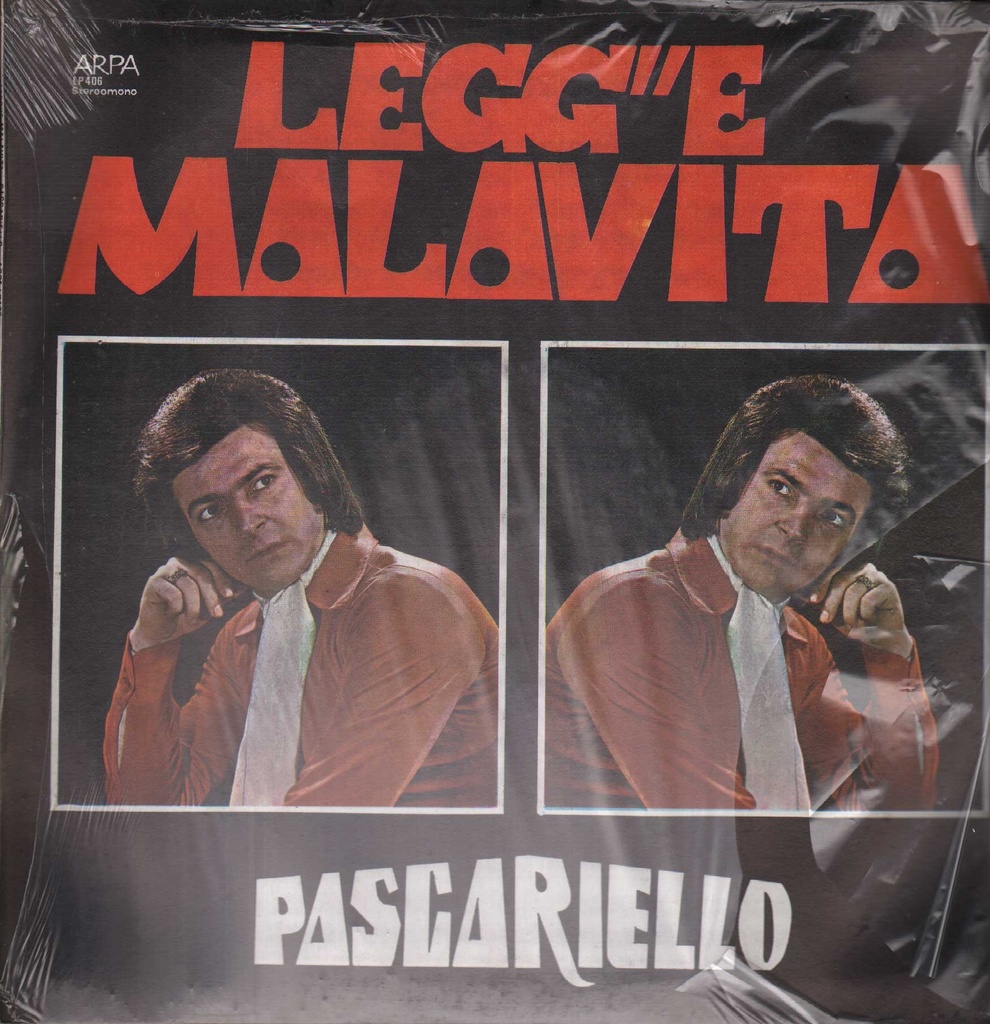 Legg'E Malavita Lp 33 Giri Pascariello