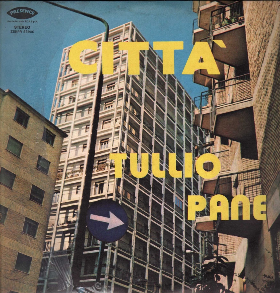Città Lp 33 Giri Tullio Pane