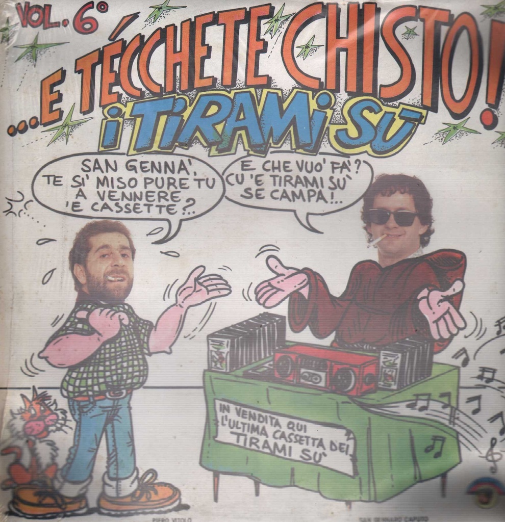 ...E Tecchete Chisto Vol.6 Lp 33 Giri I Tiramisu'