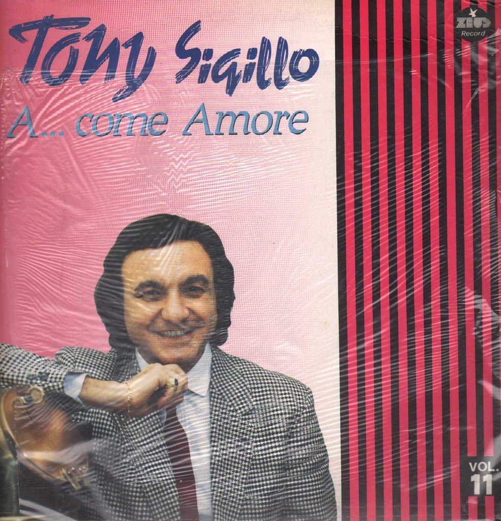 A... Come Amore Vol.11 Lp 33 Giri Tony Sigillo