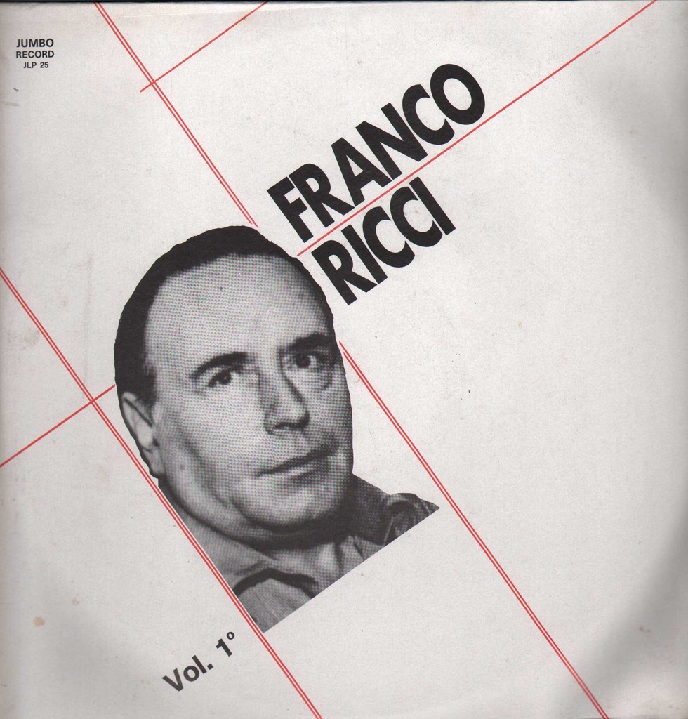 Franco Ricci – Vol. 1 Lp 33 Giri Franco Ricci