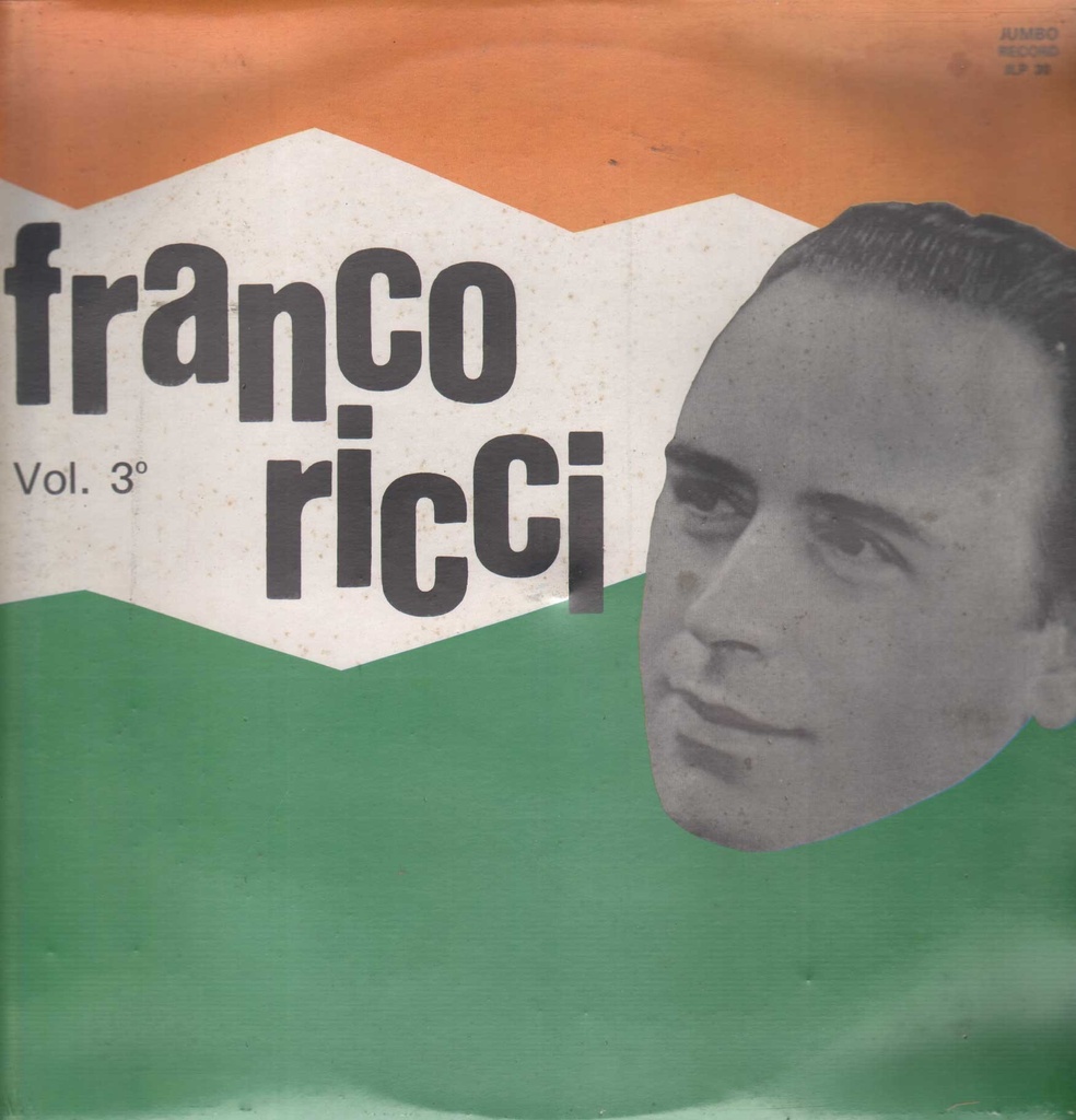 Franco Ricci Vol. 3 Lp 33 Giri Franco Ricci
