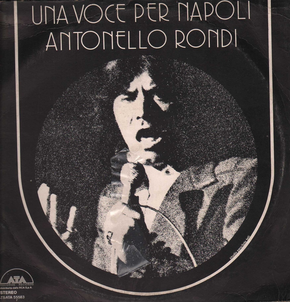 Una Voce Per Napoli Lp 33 Giri Antonello Rondi