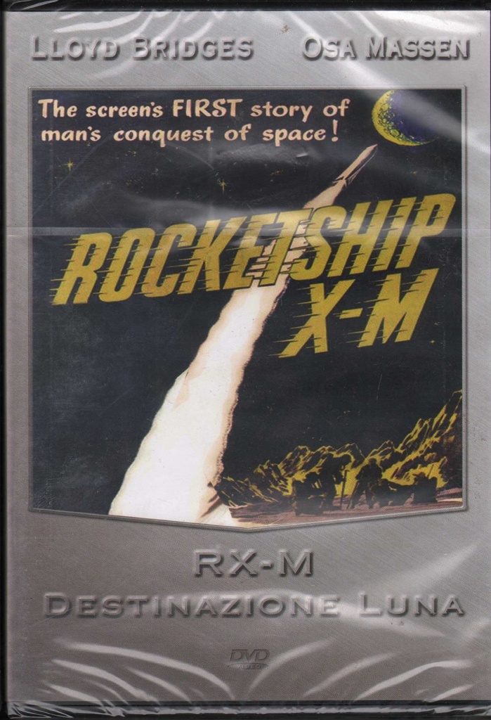 RX-M Destinazione Luna DVD Kurt Neumann / Sigillato 8033406160261