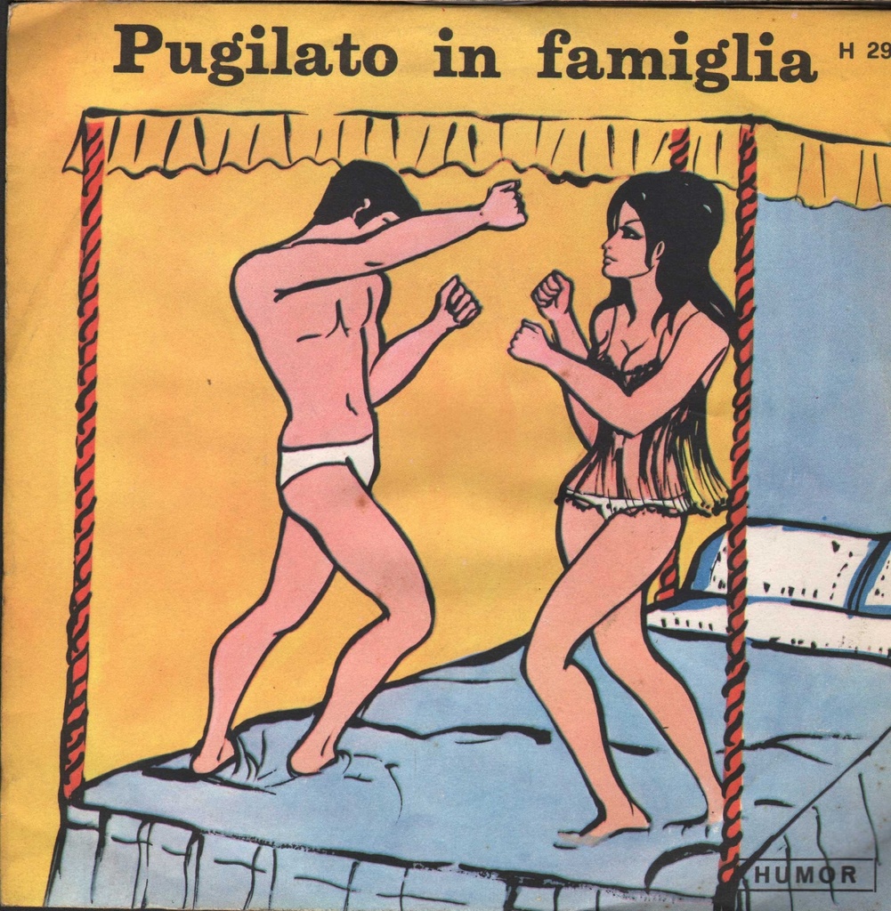 Pugilato In Famiglia Vinile 45 giri 7" Compagnia Comica Del Filo Di Ferro