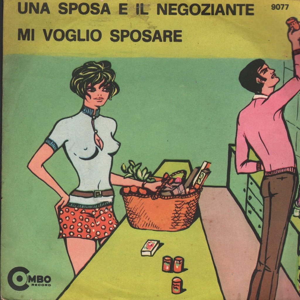 Una Sposa E Il Negoziante / Mi Voglio Sposare Vinile 45 giri 7" Mirella, Complesso Aurora