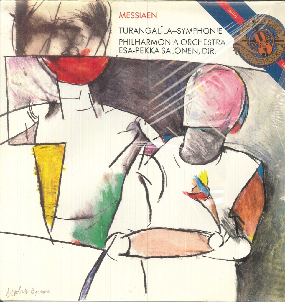Turangalîla-Symphonie Doppio Lp 33 giri / Sleeve: Gatefold - Copertina: Apribile Messiaen, Salonen