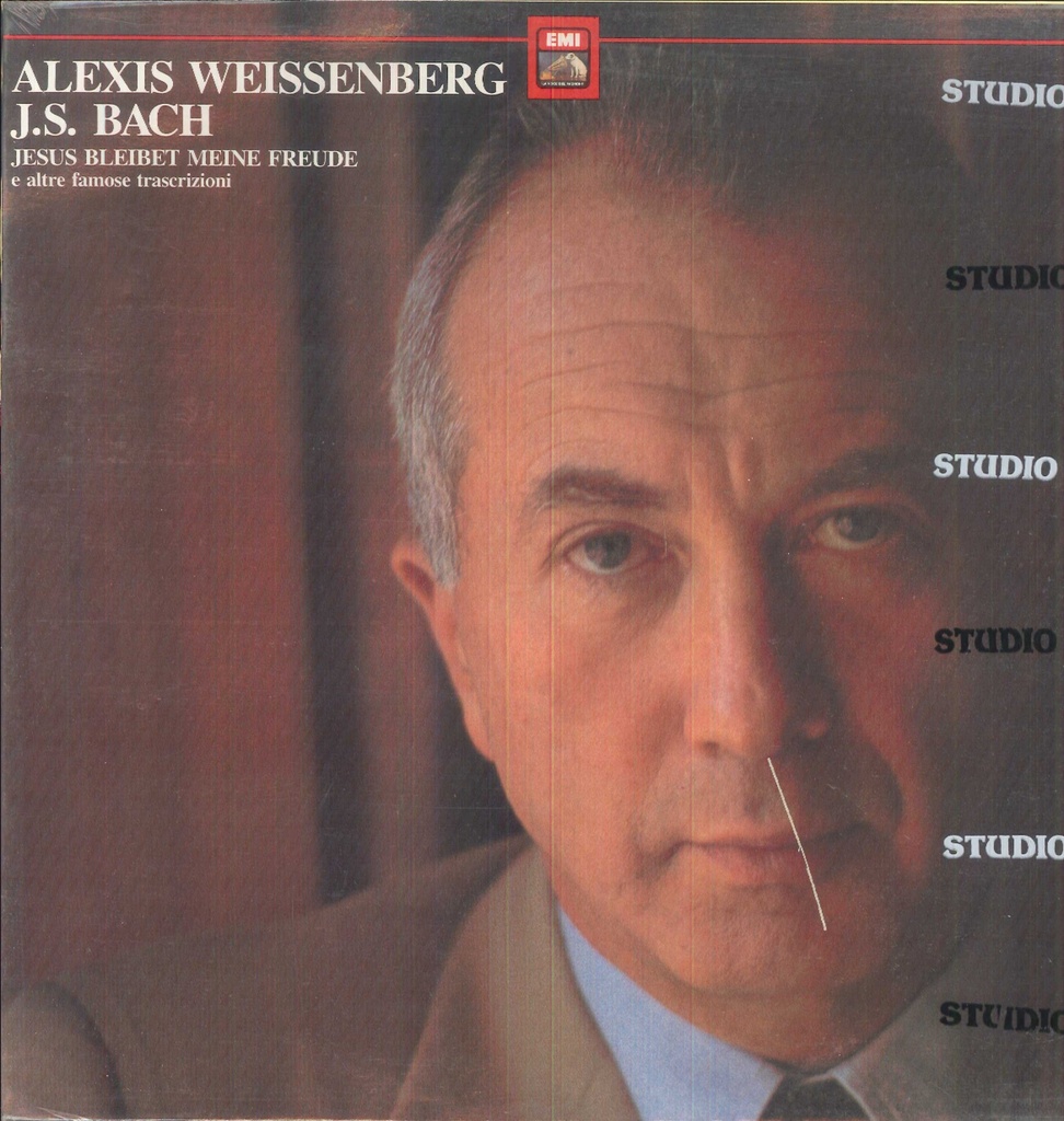 Jèsus Bleibet Meine Freude Lp 33 Giri Weissenberg, Bach