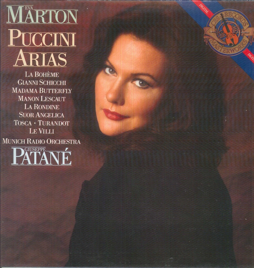 Puccini Arias Lp 33 Giri Eva Marton, Patanè