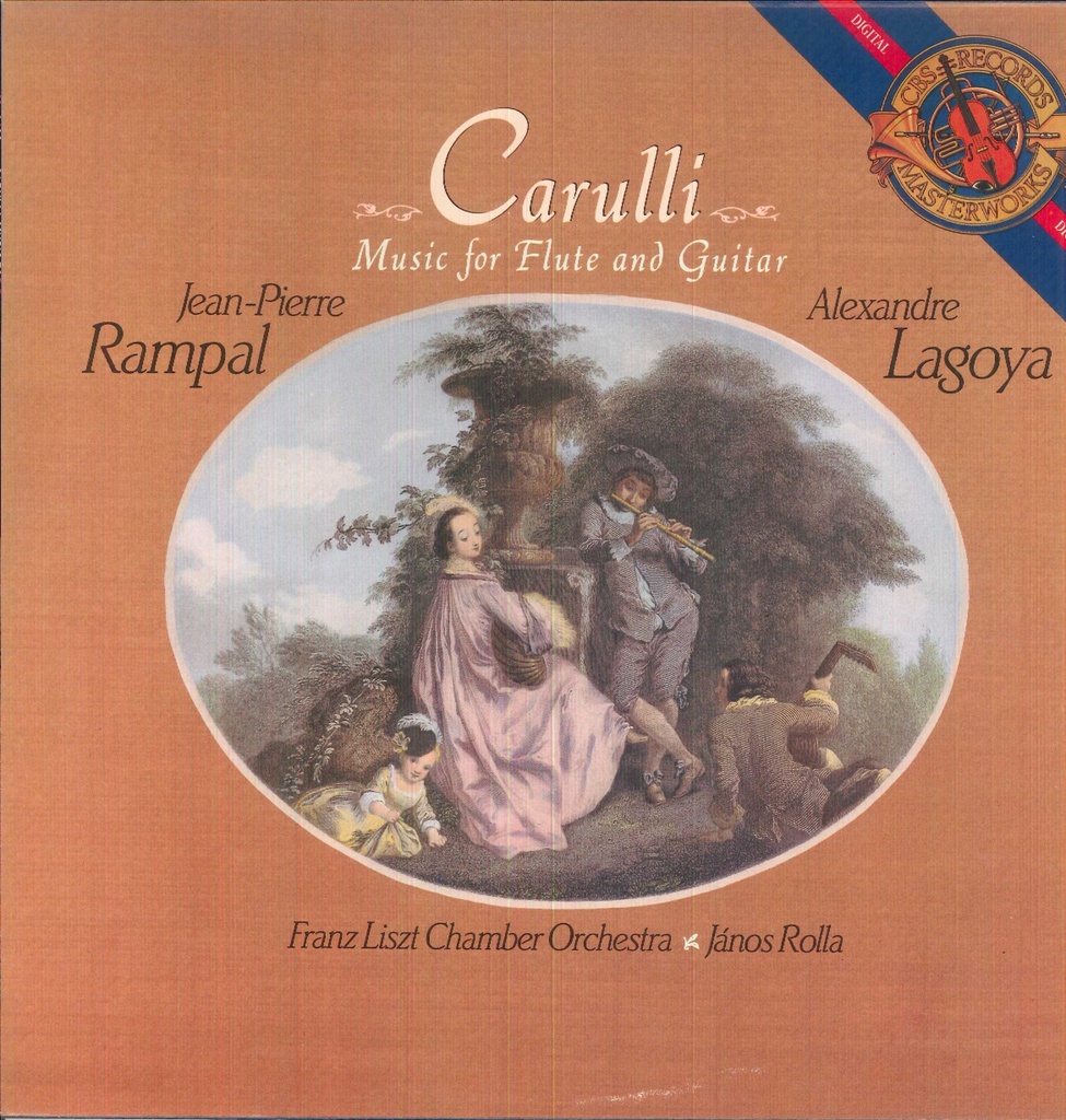 Music For Flute And Guitar Lp 33 Giri Carulli, Rampal, Lagoya