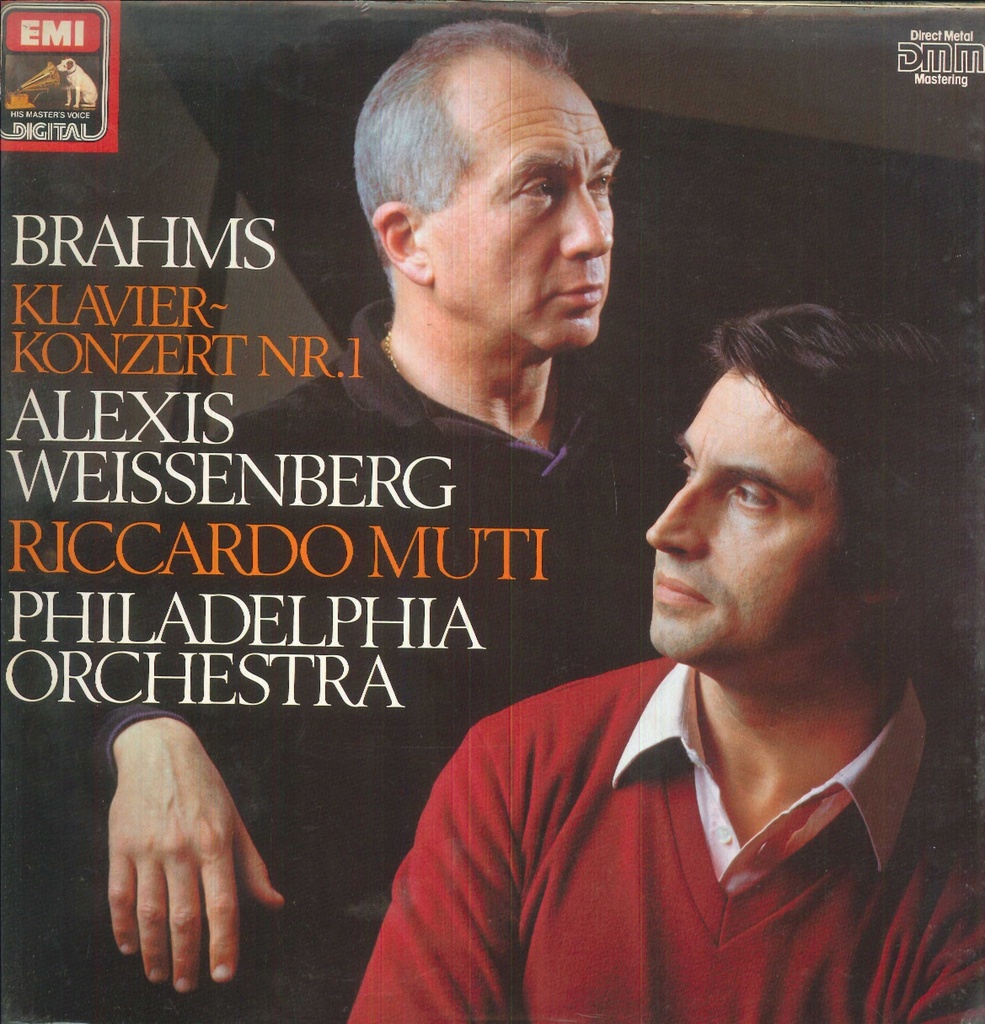 Klavierkonzert Nr. 1 Lp 33 Giri Brahms, Weissenberg, Muti