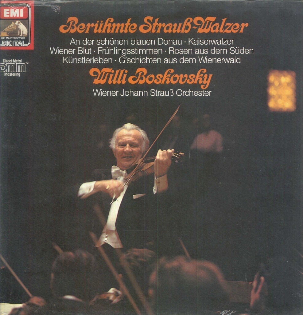 Berühmte Strauß-Walzer Lp 33 Giri Boskovsky, Strauss Orchester