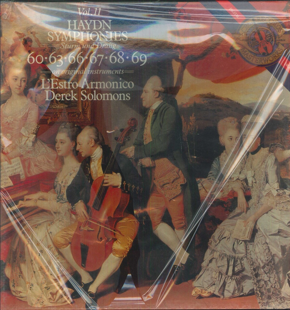 Vol.11, Symphonies, Sturm Und Drang 60, 63, 66, 67, 68, 69 Box 3 Lp Haydn, L'Estro Armonico, Solomons