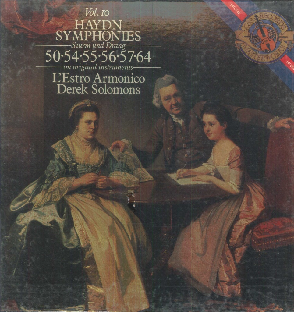 Vol. 10, Symphonies, Sturm Und Drang 50 • 54 • 55 • 56 • 57 • 64 Box 3 Lp Haydn, L'Estro Armonico, Solomons