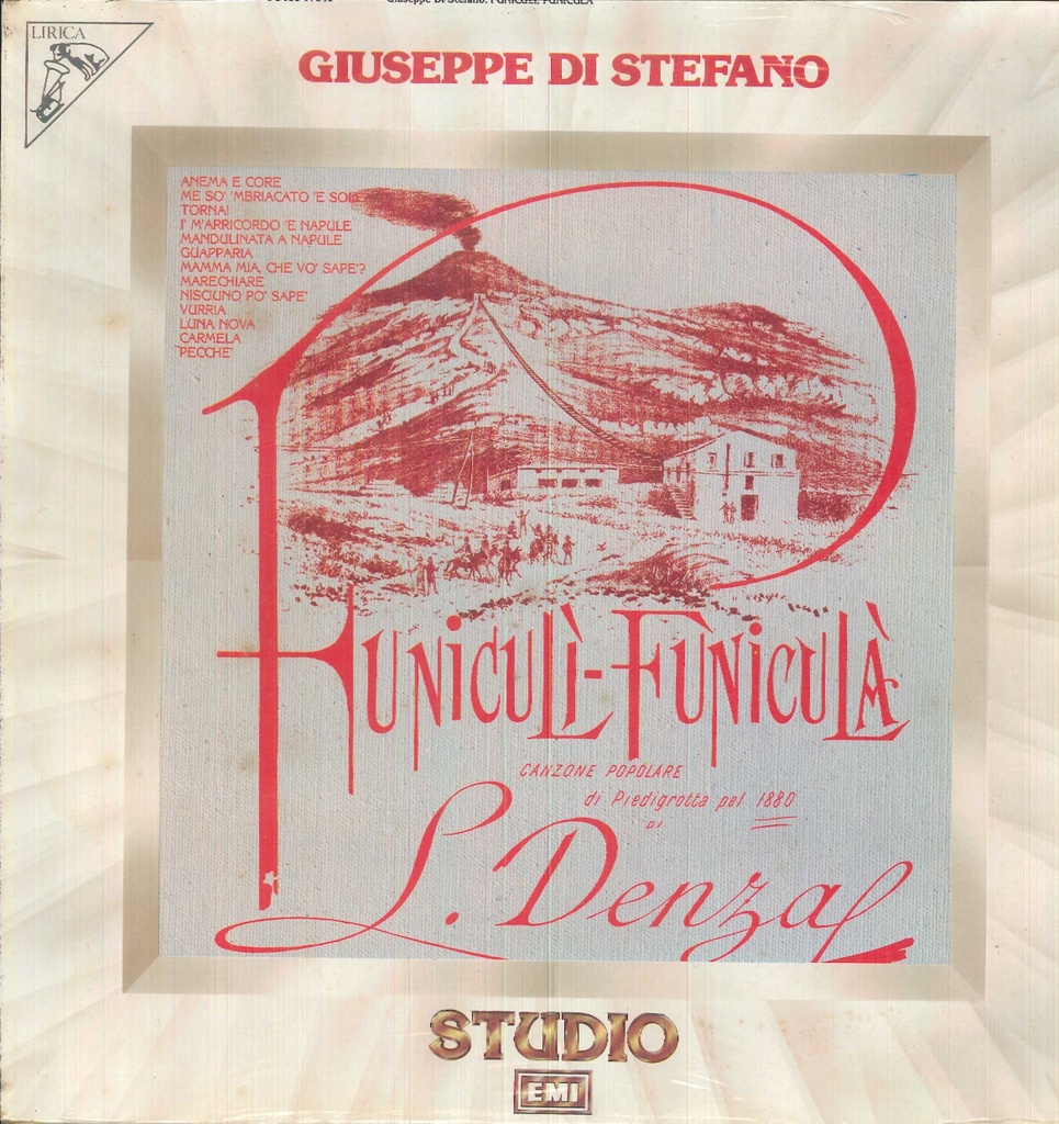 Funiculì Funiculà Lp 33 Giri Giuseppe di Stefano