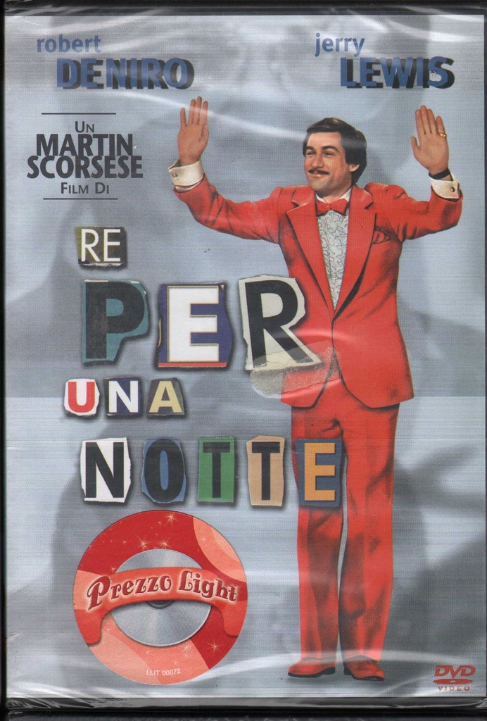 Re Per Una Notte DVD Martin Scorsese / Sigillato 8010312052224