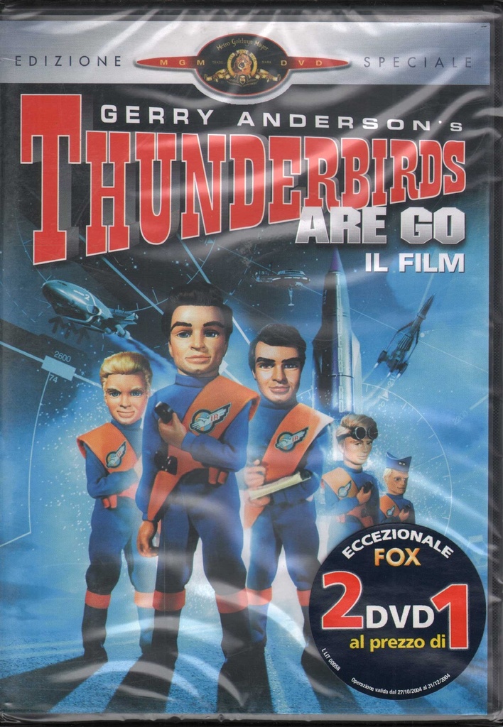 Thunderbirds Are Go DVD David Lane / Sigillato 8010312053009