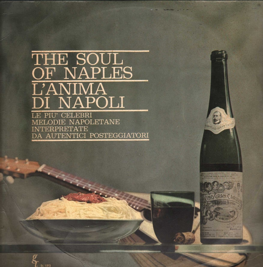 The Soul Of Naples / L'Anima DI Napoli Lp 33 Giri Various