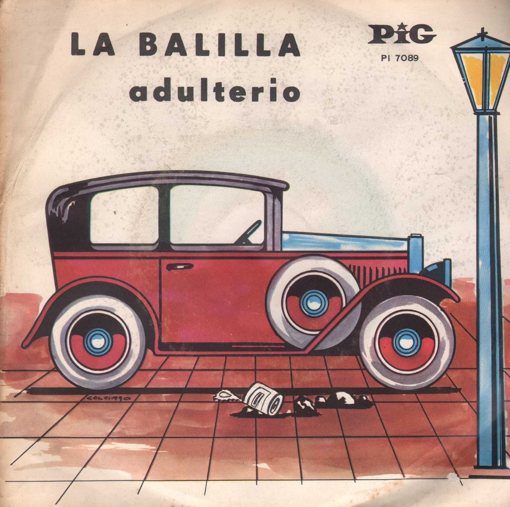 La Balilla / Adulterio Vinile 45 giri 7" El Barberin