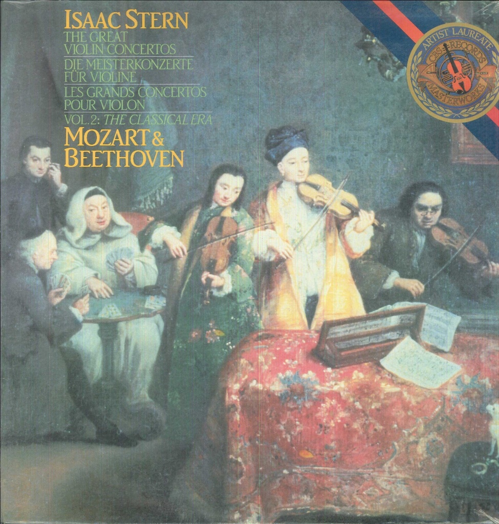 The Great Violin Concertos Vol. 2: The Classical Era Doppio Lp 33 Giri Isaac Stern