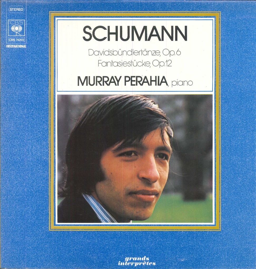Davidsbündlertänze, Op. 6 – Fantasiestücke, Op. 12 Lp 33 Giri Schumann, Perahia