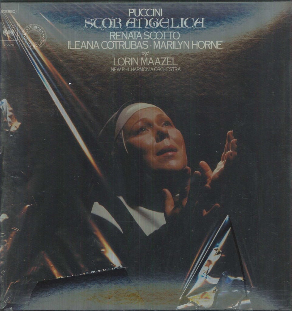 Suor Angelica Lp 33 Giri Puccini, Scotto, Horne, Cotrubas, Maazel
