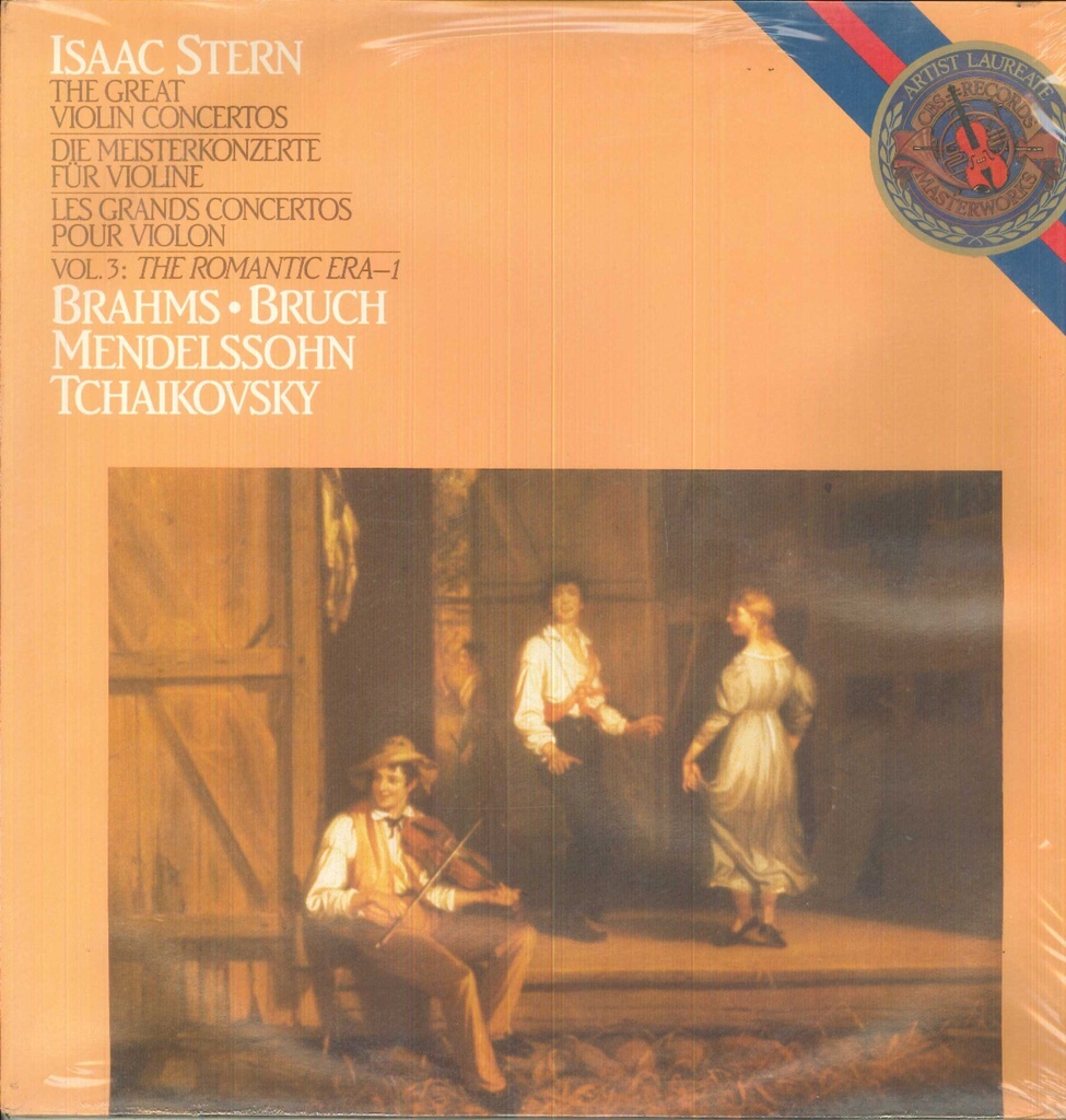 The Great Violin Concertos Vol. 3, The Romantic Era 1 Doppio Lp 33 Giri Stern, Tchaikovsky