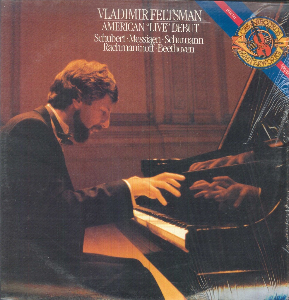 American "Live" Debut Doppio Lp 33 Giri Vladimir Feltsman