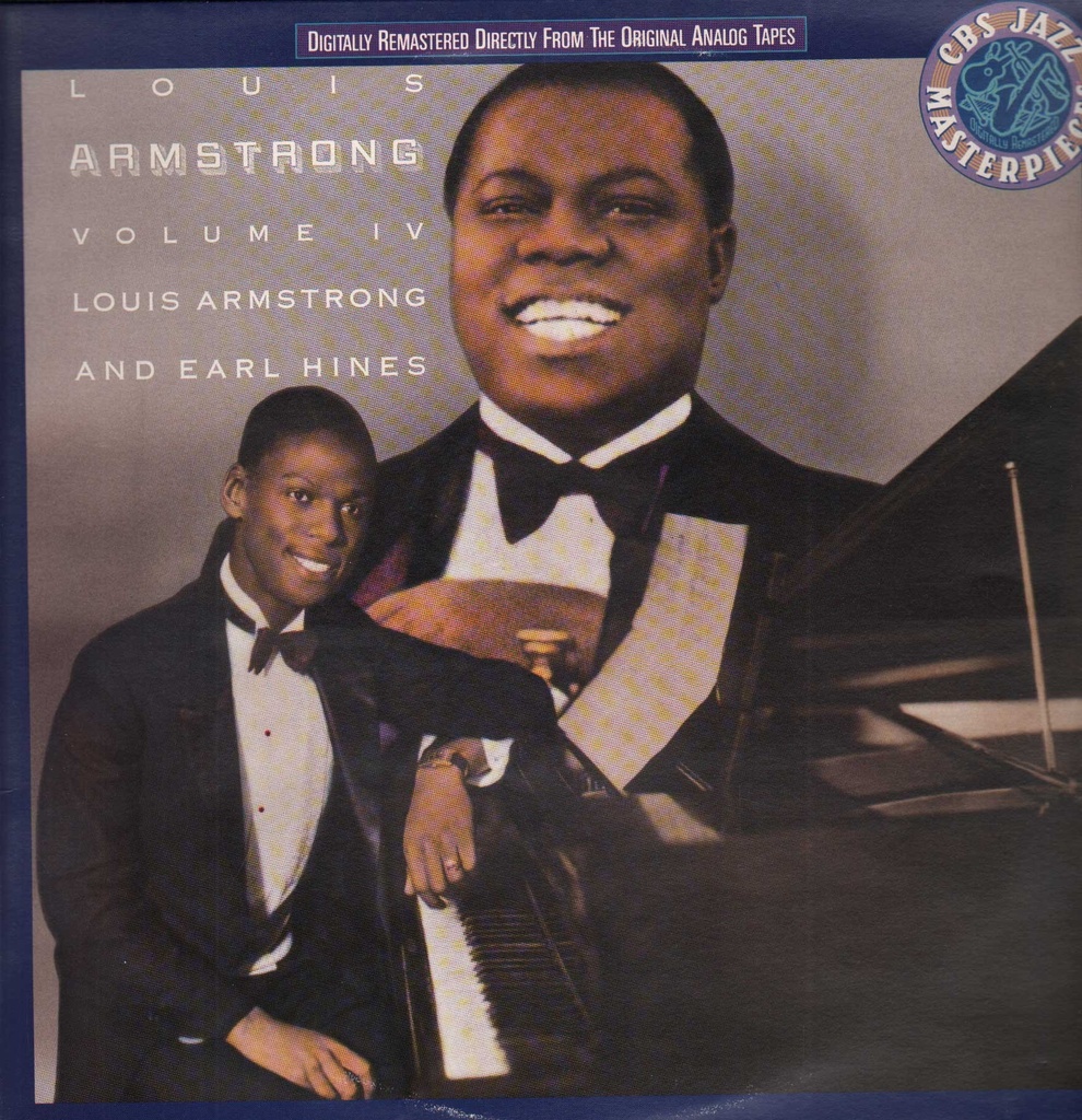 Volume IV - Louis Armstrong And Earl Hines Lp 33 Giri Louis Armstrong