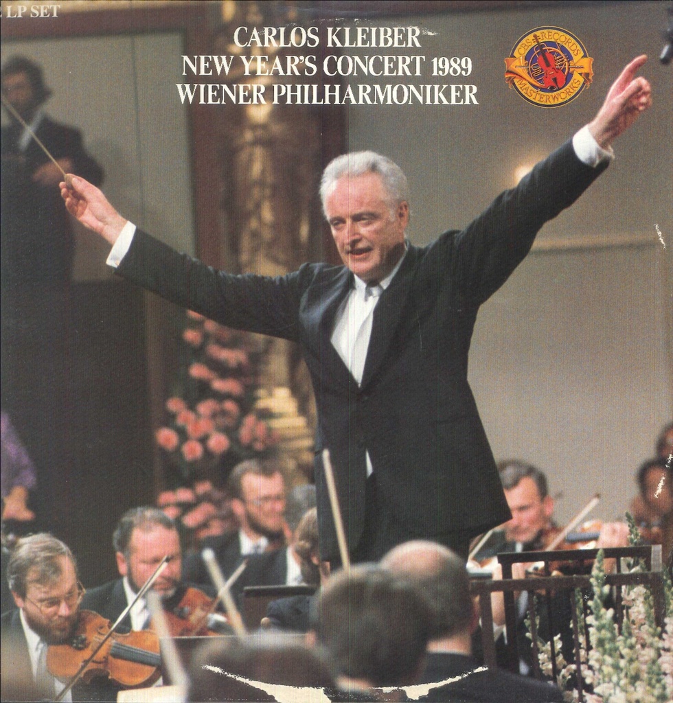 New Year's Concert 1989 Doppio Lp 33 Giri Kleiber, Wiener Philharmoniker